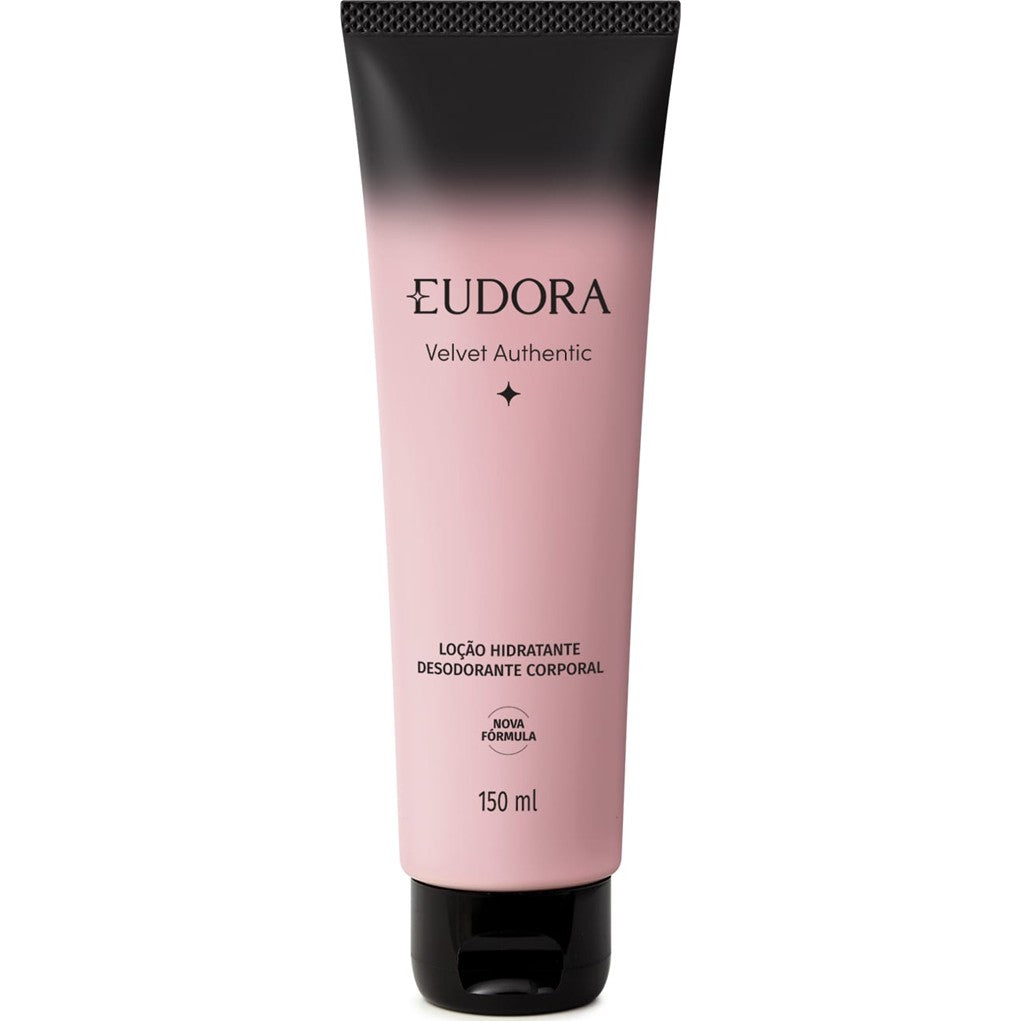 Loção Hidratante Desodorante Corporal Eudora Velvet Authentic 150ml