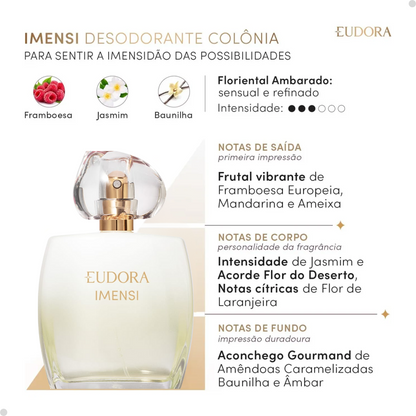 Combo Imensi: Colônia 100ml + Body Spray Desodorante 100ml