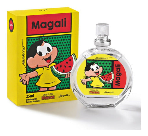 DESODORANTE COLONIA JEQUITI FEMININA TURMA DA MONICA MAGALI, 25ML.