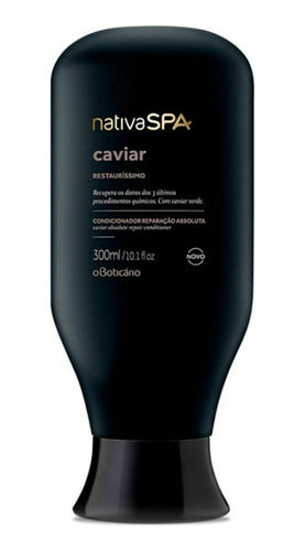 CONDICIONADOR PARA CABELOS REPARADOS NATIVA SPA CAVIAR 300ML