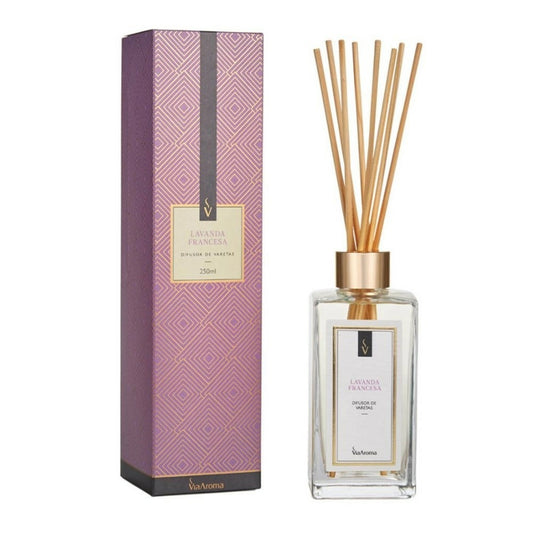 DIFUSOR DE VARETAS LAVANDA FRANCESA VIA AROMA - 250ML