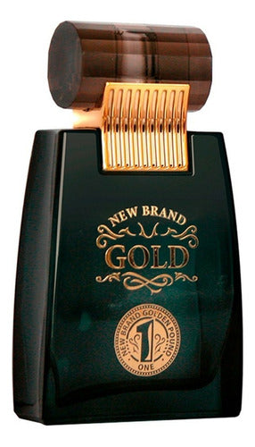 DEO COLÔNIA NEW BRAND GOLD FOR MEN 100ML