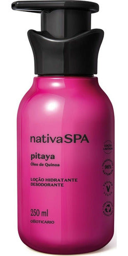 LOÇÃO HIDRATANTE DESODORANTE CORPORAL NATIVA SPA PITAYA 250ML