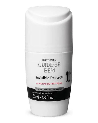 ANTITRANSPIRANTE ROLL-ON CUIDE-SE BEM INVISIBLE PROTECT 55ML