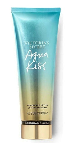 VICTORIA'S SECRET AGUA KISS FRAGRÂNCIA LOÇÃO CORPORAL 8 FL OZ/236 ML
