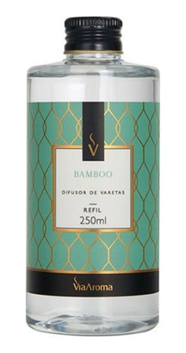 REFIL PARA DIFUSOR DE VARETAS BAMBOO VIA AROMA - 250ML