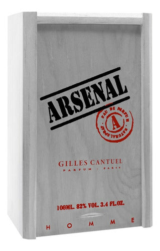 ARSENAL PLATINUM GILLES CANTUEL EAU DE PARFUM MASCULINO 100ML