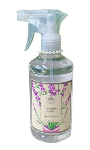 AGUA PERFUMADA 500ML LAVANDA FRANCESA - AGUAS DE SÃO LOURENÇO