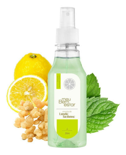 AGUA DE CHEIRO BODY SPLASH MEU BEM ESTAR ENERGIA DO LIMÃO SICILIANO 250ML