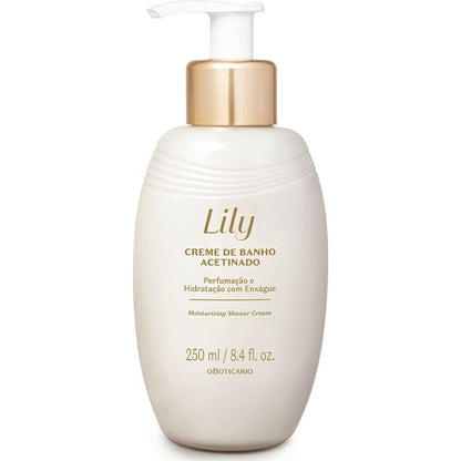 BOTICARIO CREME DE BANHO ACETINADO LILY 250ML