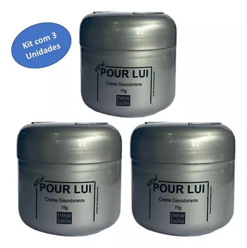 KIT DESODORANTE NEW POUR LUI 75g