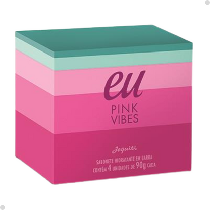 SABONETE HIDRATANTE EM BARRA EU PINK VIBES JEQUITI
