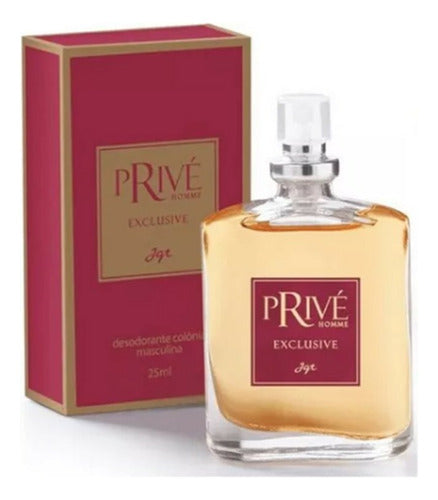 COLÔNIA MASCULINA PRIVÉ EXCLUSIVE 25ML- JEQUITI