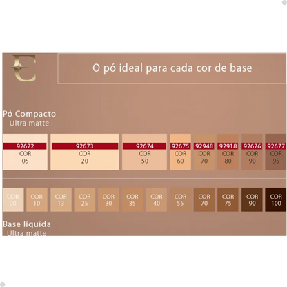 BASE LÍQUIDA SOUL ULTRA MATTE 25ML - ESCOLHA A COR