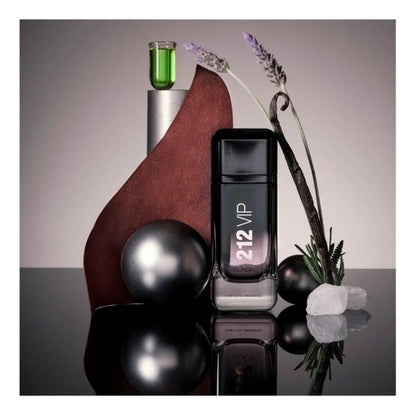 212 VIP BLACK CAROLINA HERRERA EAU DE PARFUM - PERFUME MASCULINO 200ML