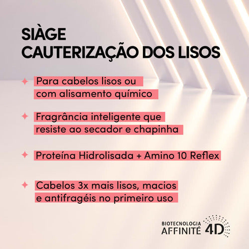 LEAVE-IN CAPILAR SIÀGE CAUTERIZAÇÃO DOS LISOS 100ML