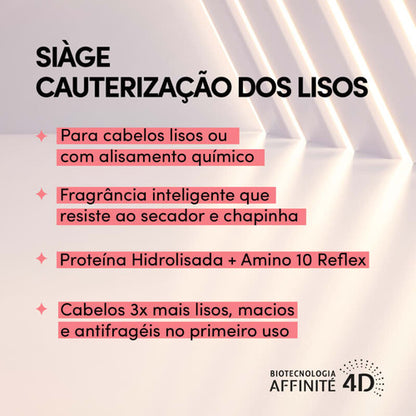 LEAVE-IN CAPILAR SIÀGE CAUTERIZAÇÃO DOS LISOS 100ML