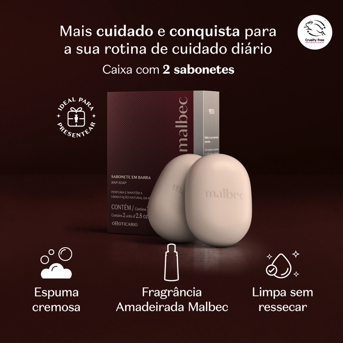 MALBEC SABONETE BARRA