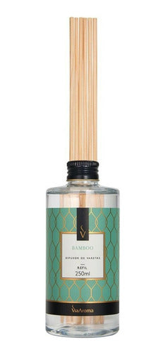 REFIL PARA DIFUSOR DE VARETAS BAMBOO VIA AROMA - 250ML