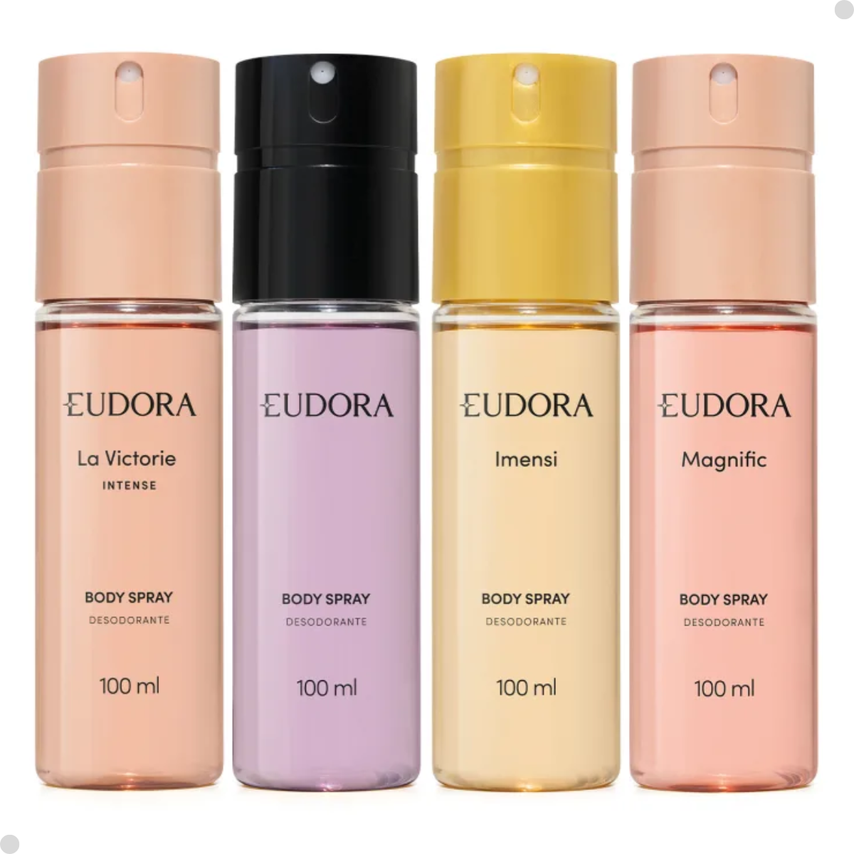 KIT 3 BODY SPRAY DESODORANTE IMENSI 100ML