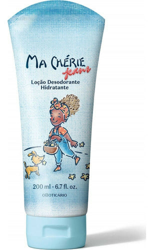 BOTICARIO LOÇÃO DESODORANTE HIDRATANTE MA CHÉRIE JEANS 200ML