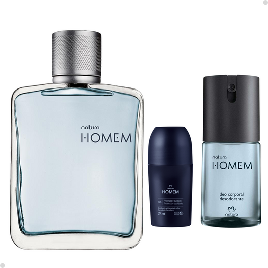 KIT NATURA HOMEM CLASSICO - 3 ITENS