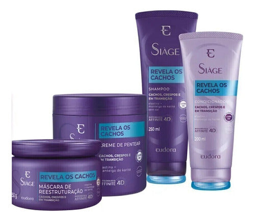 KIT COMPLETO SIÀGE REVELA OS CACHOS (4 Itens)