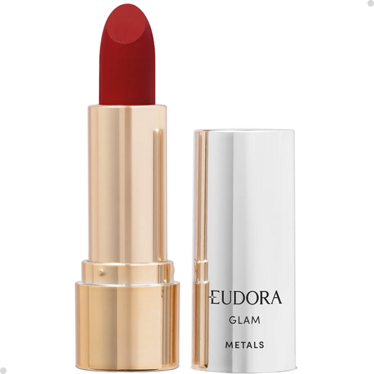 BATOM CREMOSO VERMELHO PRECIOSO GLAM METALS 3,6G