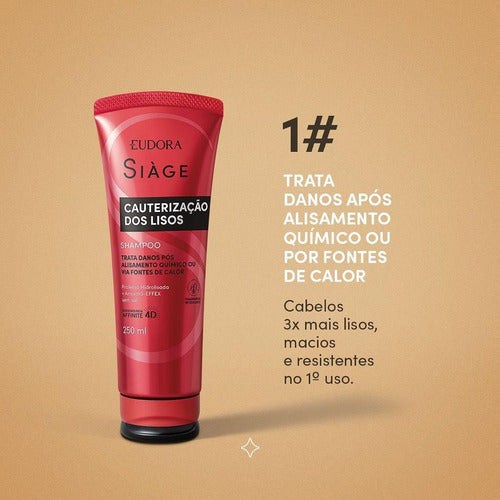 COMBO SIÀGE CAUTERIZAÇÃO DOS LISOS (4 ITENS)
