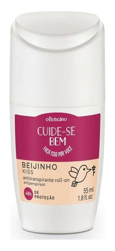 BOTICARIO ANTITRANSPIRANTE ROLL-ON CUIDE-SE BEM BEIJINHO, 55 ML