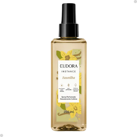 SPRAY PERFUMADO DESODORANTE COLÔNIA INSTANCE BAUNILHA 200ML