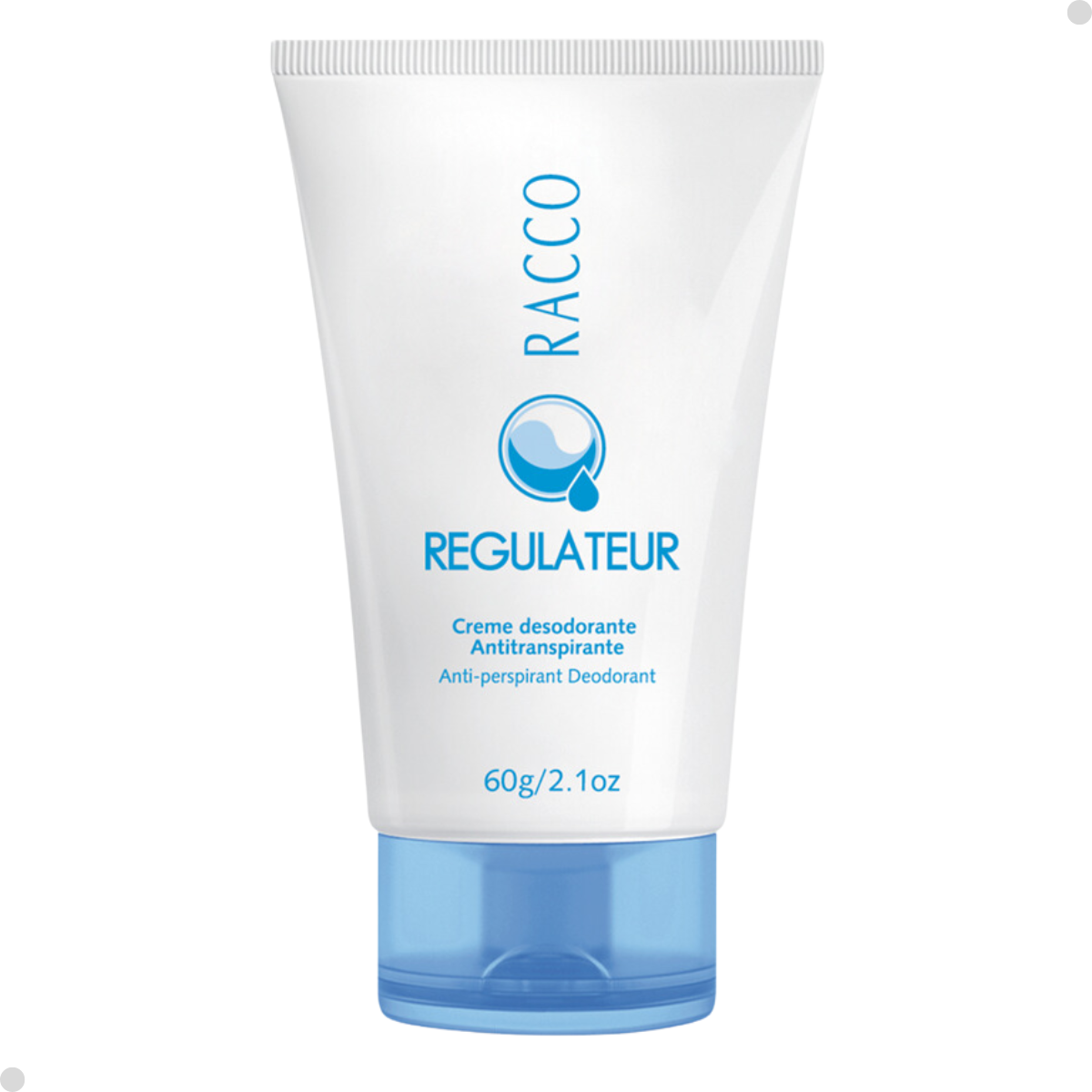 CREME DESODORANTE ANTITRANSPIRANTE 60G SEM CHEIRO RACCO REGULATEUR