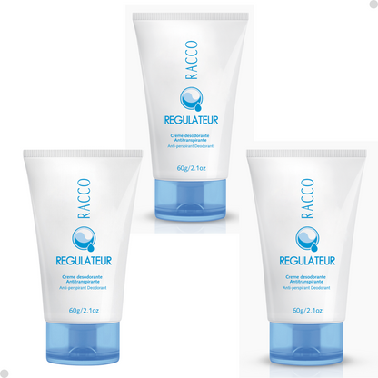 CREME DESODORANTE ANTITRANSPIRANTE 60G SEM CHEIRO RACCO REGULATEUR