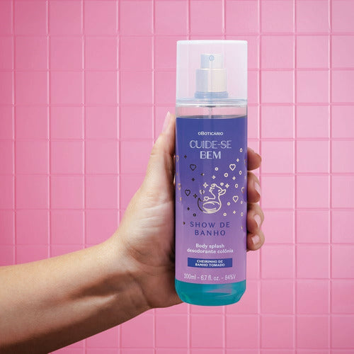 BOTICARIO BODY SPLASH DESODORANTE COLÔNIA CUIDE-SE BEM SHOW DE BANHO 200ML