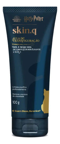 GEL E MÁSCARA DE LIMPEZA BORBULHANTE 2 EM1 SKIN Q. HARRY POTTER AULA DE TRANSFIGURAÇÃO 100G