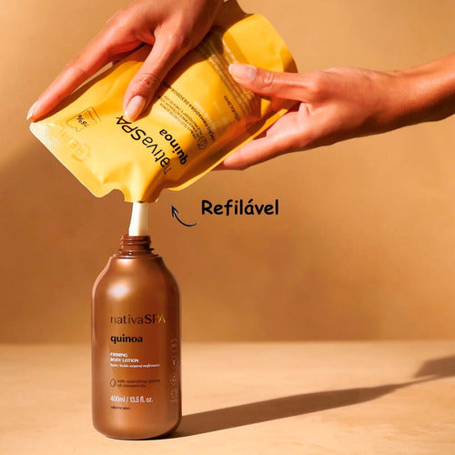 Refil Loção Hidratante Corporal Nativa SPA Quinoa 400ml