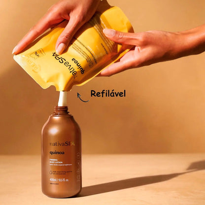 Refil Loção Hidratante Corporal Nativa SPA Quinoa 400ml