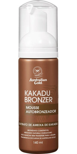 AUSTRALIAN GOLD KAKADU BRONZER - MOUSSE AUTOBRONZEADOR 140ML
