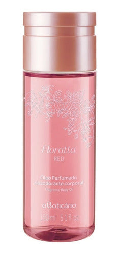 BOTICARIO ÓLEO PERFUMADO DESODORANTE CORPORAL FLORATTA RED, 150ML