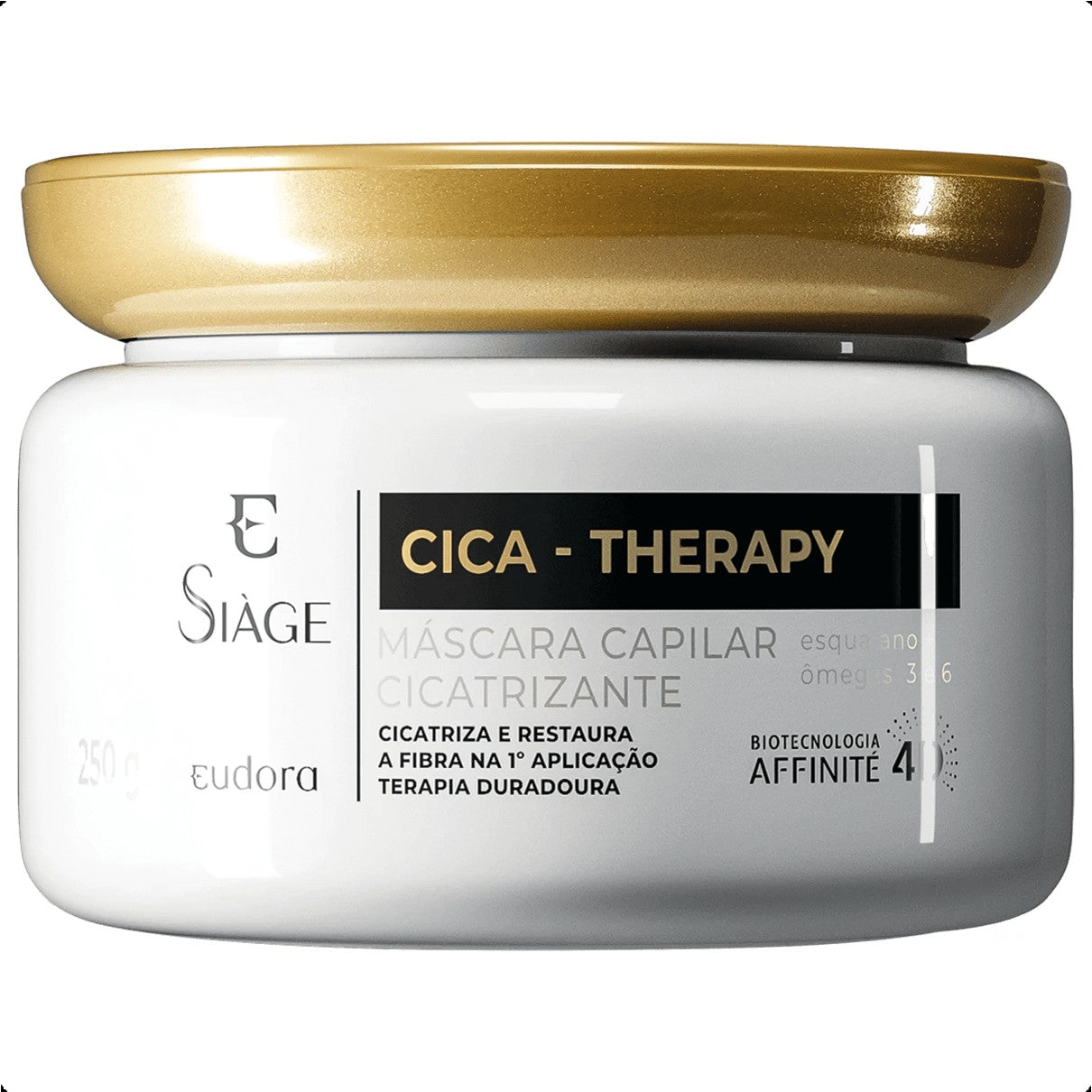 COMBO CICA THERAPY: MÁSCARA CAPILAR 250G + REFIL MÁSCARA 250G