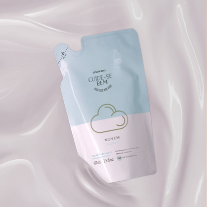 REFIL LOÇÃO HIDRATANTE DESODORANTE CORPORAL CUIDE-SE BEM NUVEM 400ML