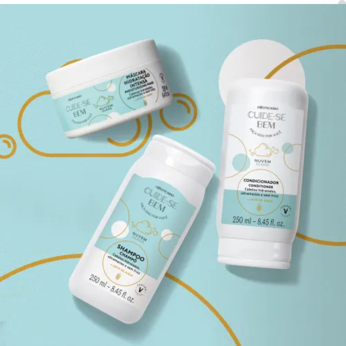 REFIL LOÇÃO HIDRATANTE DESODORANTE CORPORAL CUIDE-SE BEM NUVEM 400ML