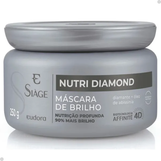 MÁSCARA CAPILAR DE BRILHO SIÀGE NUTRI DIAMOND 250G