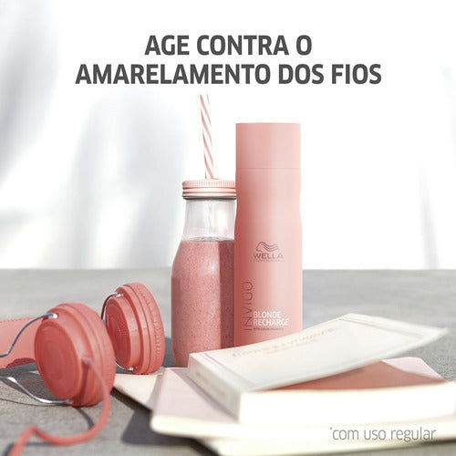 WELLA INVIGO BLONDE RECHARGE SHAMPOO 250 ML