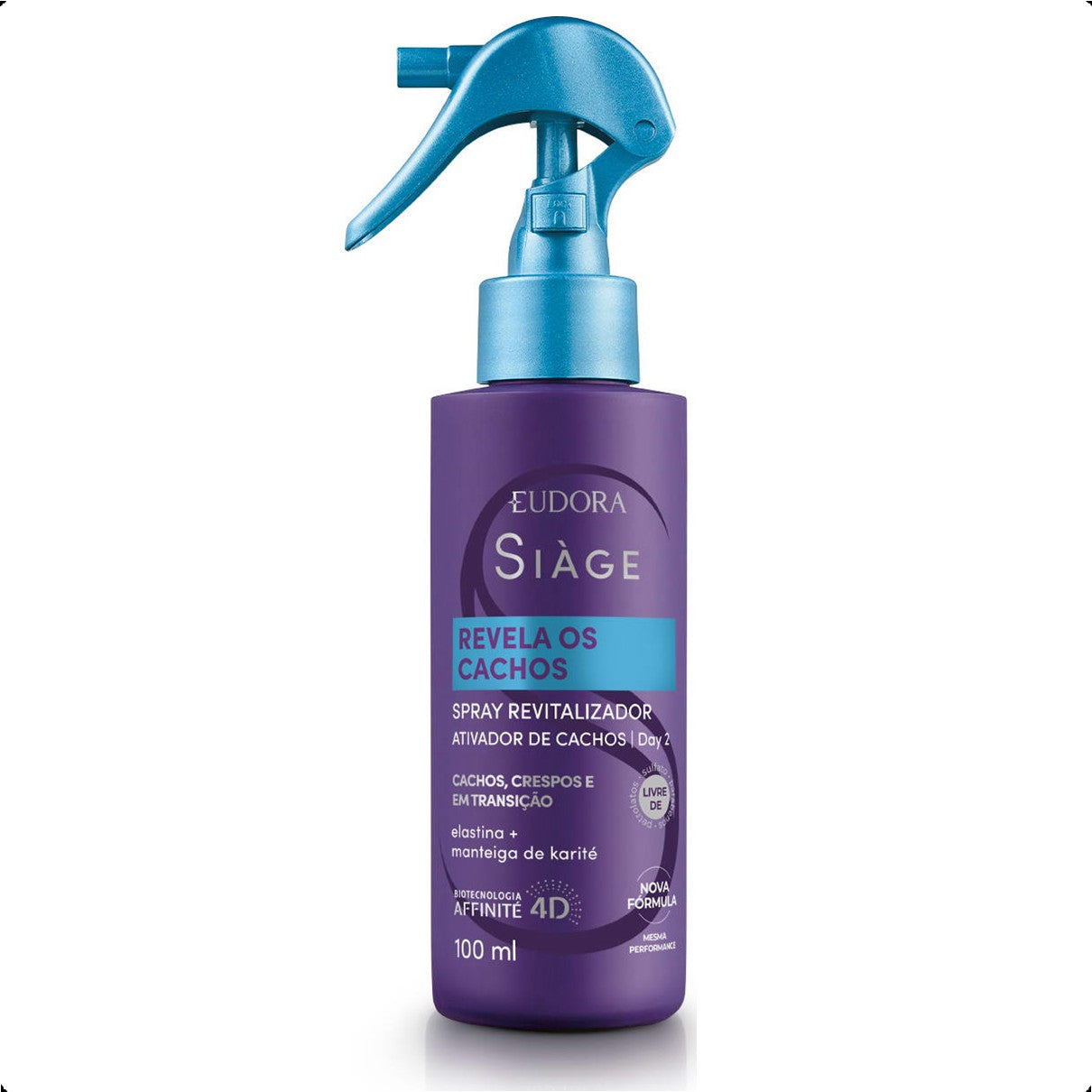 KIT SIÀGE REVELA OS CACHOS MASCARA + SPRAY CAPILAR