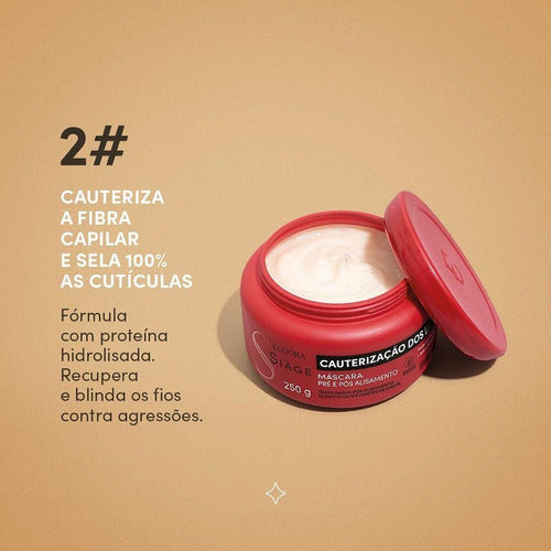 COMBO SIÀGE CAUTERIZAÇÃO DOS LISOS (4 ITENS)