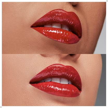 BATOM DUO VERMELHO ÚNICO GLAM MICRO PLUMP 1,8G