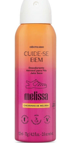 BOTICARIO DESODORANTE AEROSOL PARA PÉS CUIDE-SE BEM MELISSA 125ML