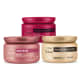 Eudora Kit Máscara Capilar Siàge: Hair-Plastia 250g + Cauterização dos Fios 250g + Nutri Rosé 250g