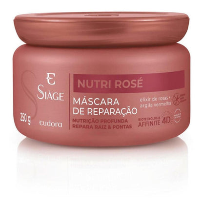 MÁSCARA CAPILAR SIÀGE NUTRI ROSÉ 250G
